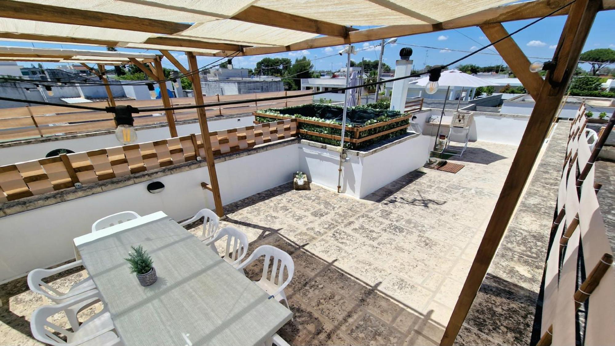 La Terrazza Dei Nonni Leilighet Torre Specchia Ruggeri Eksteriør bilde